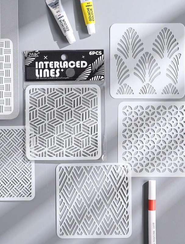 24pc Stencil Set