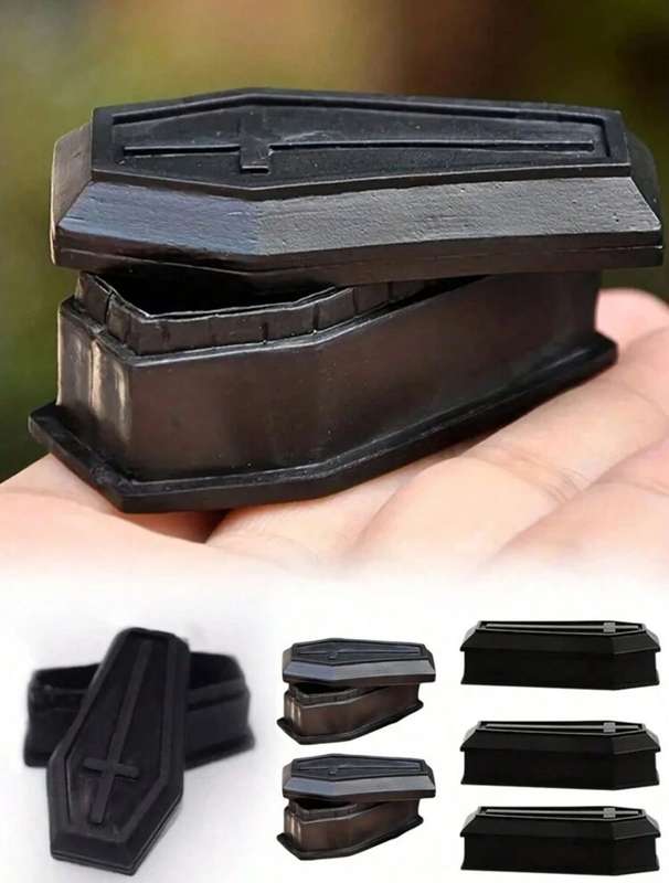 Coffin Cake Topper