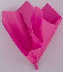 Dark Pink Tissue Paper 10 Sheets