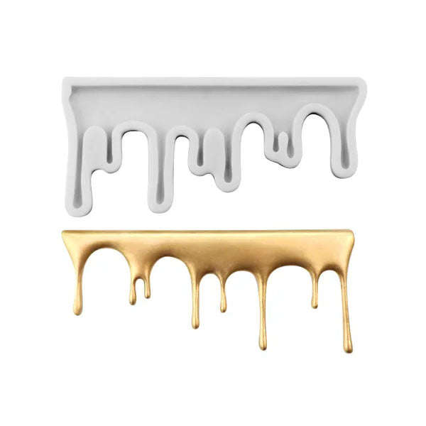 Dripping cake silicone mould, 17.2x7.3cm