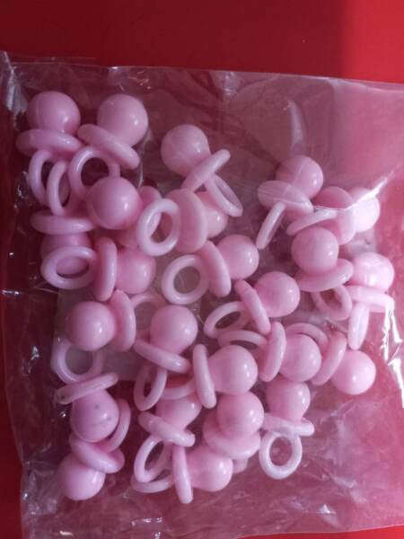 36pc Tiny Pink Plastic Dummy