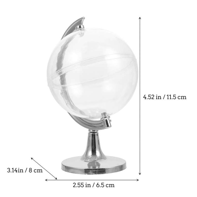 12pc Sweet Container Plastic Globe