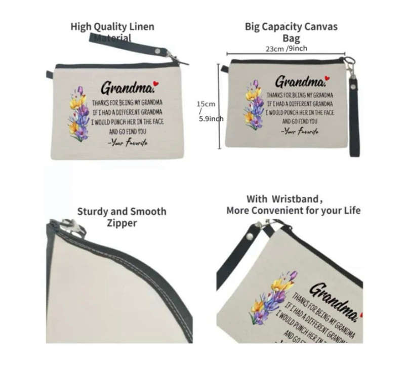 Make up Bag Pouch Grandma