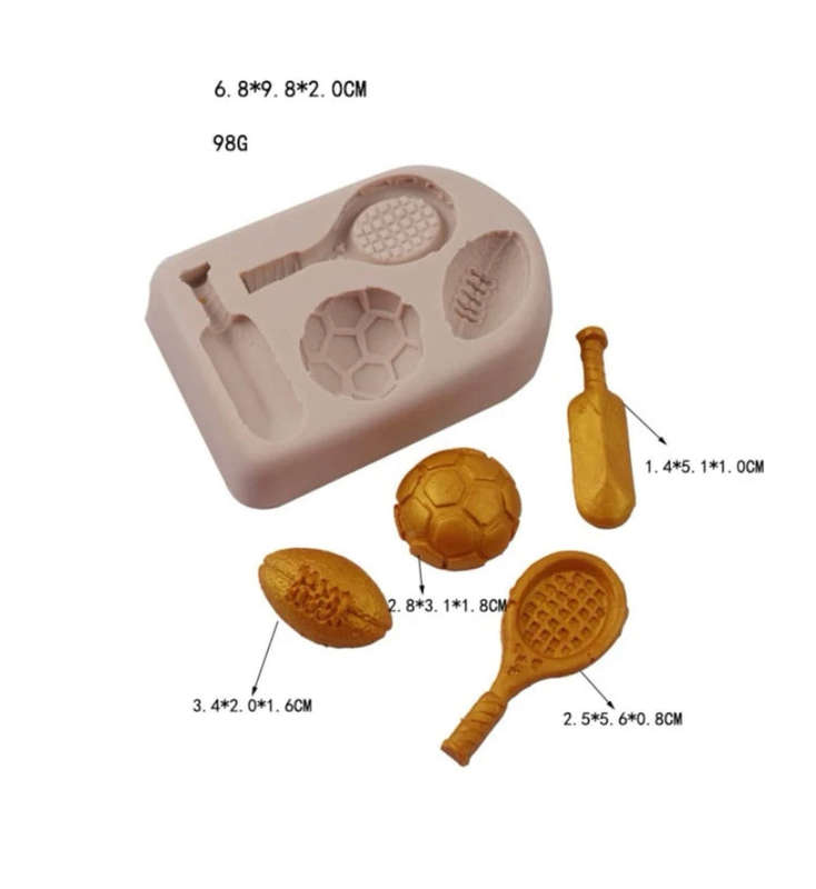 Silicone Mould Cricket Bat Tennis Racket