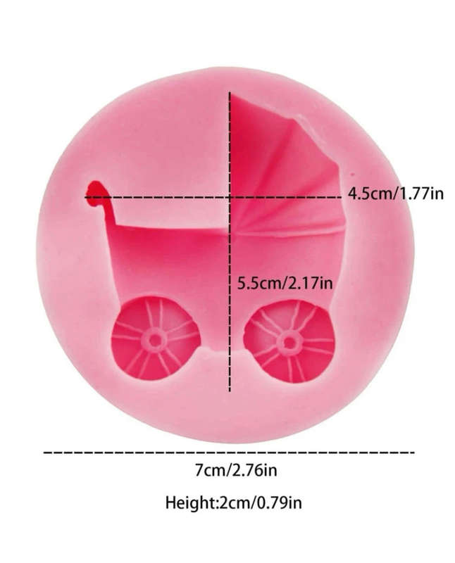 Silicone Mould Pram