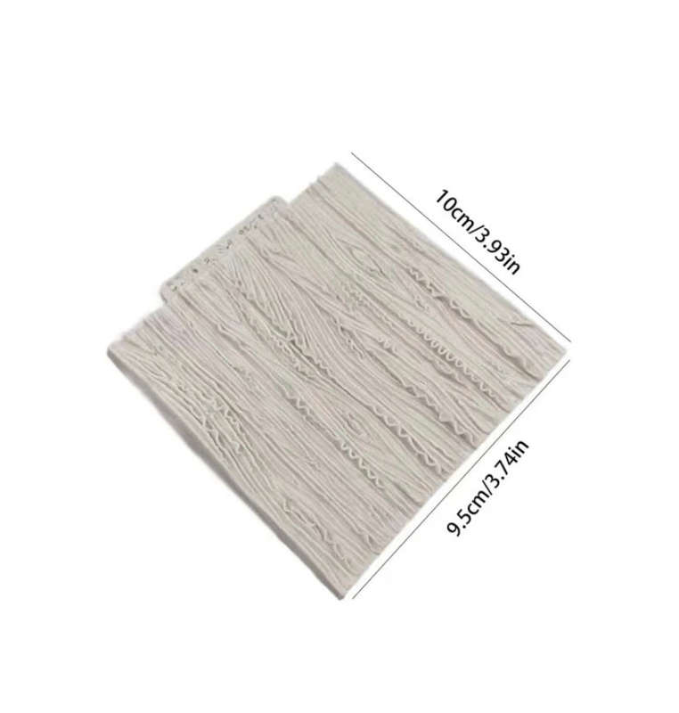 Wood impression silicone mould