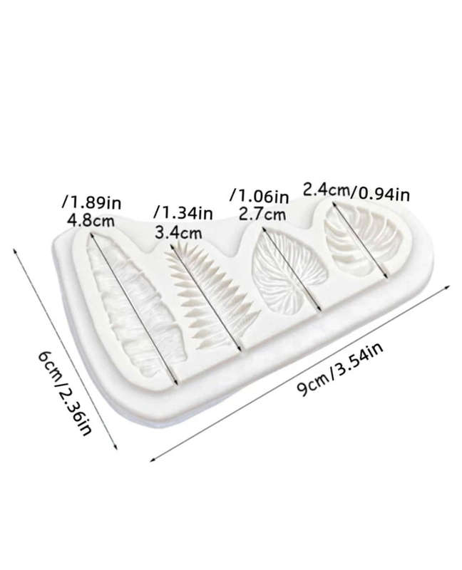 Silicone Mould Various Leaves