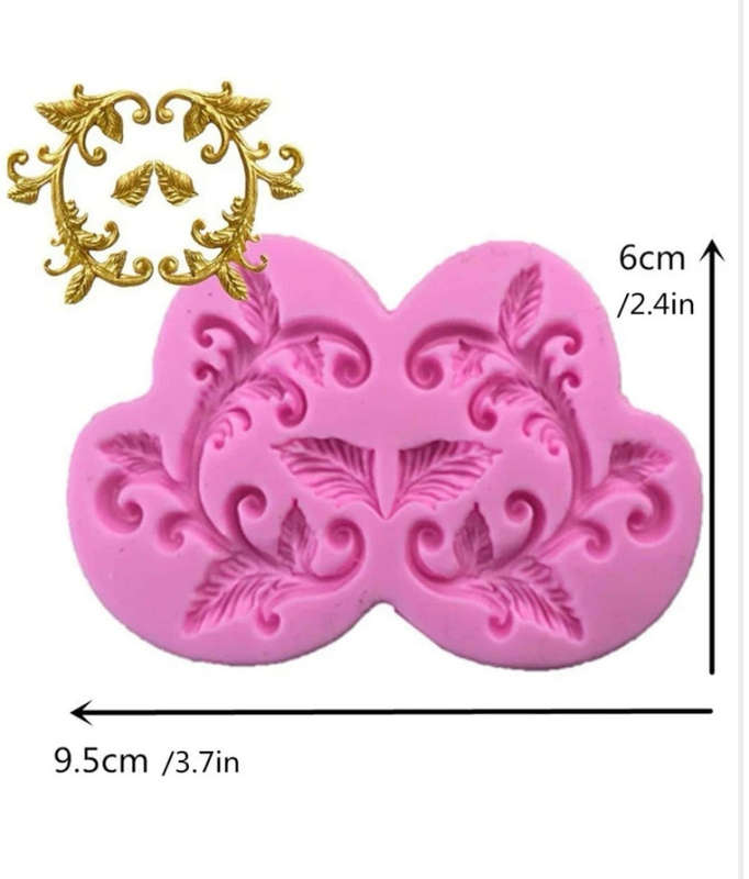 Leaves silicone mould