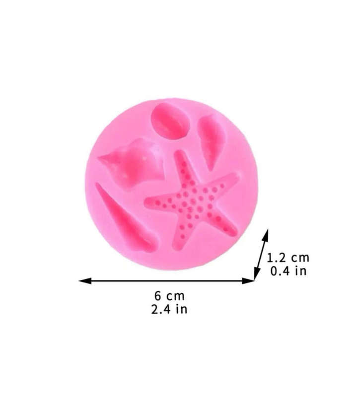 Silicone Mould Nautical Shells