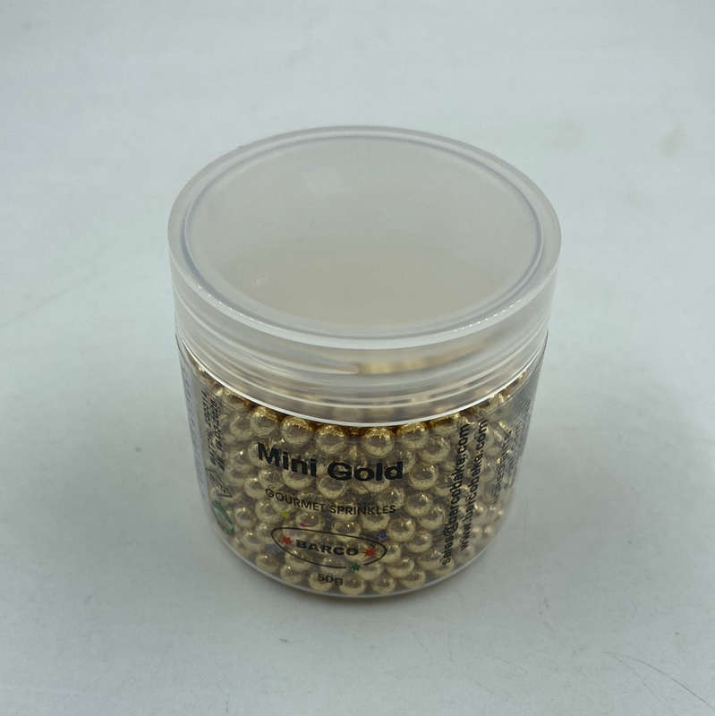 Barco Gourmet Mini Sprinkle Gold 50g