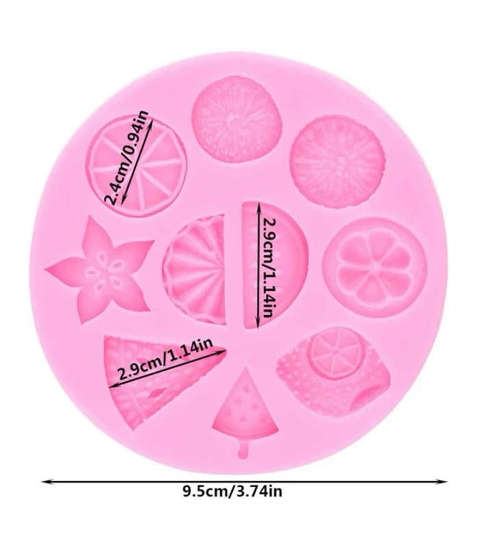 Silicone Mould Fruit Orange