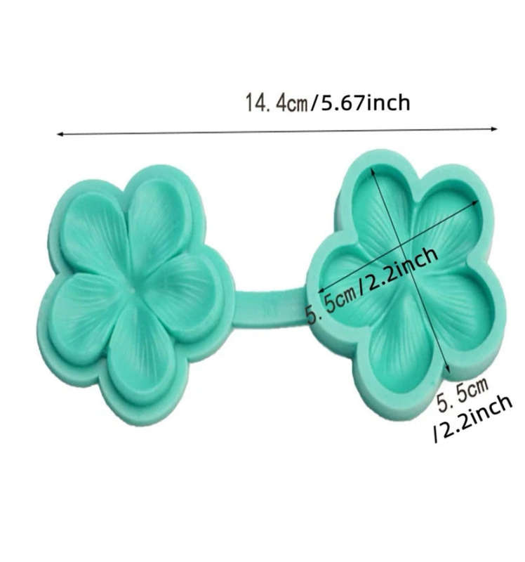 Silicone Mould Press Frangipani Flower