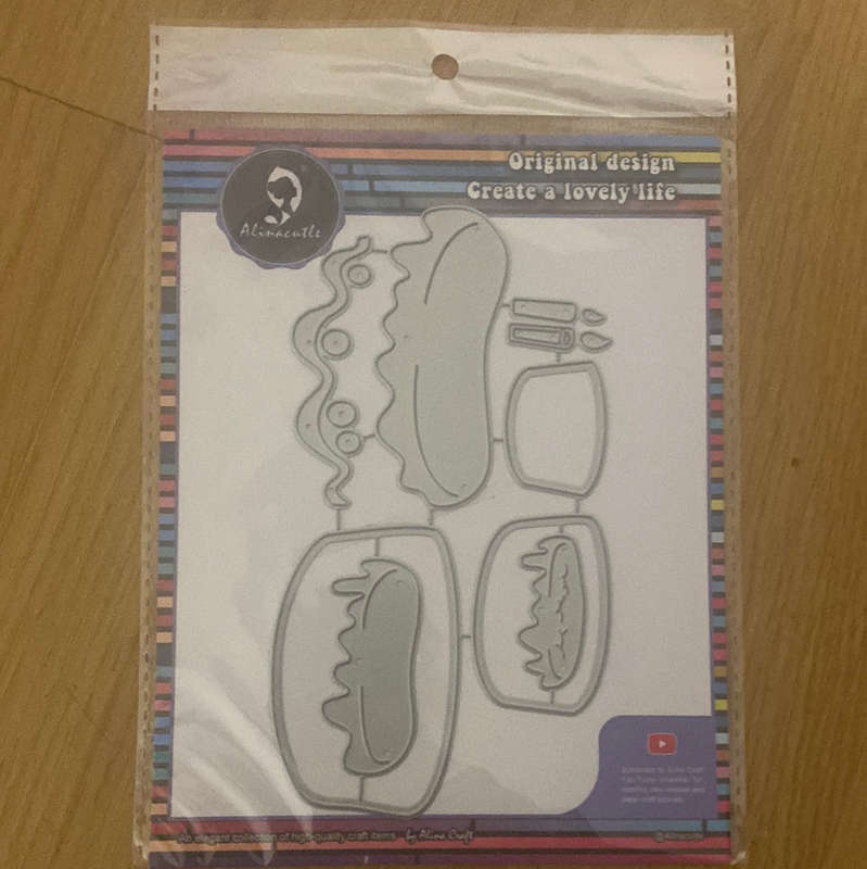Metal Cutting Die Comic Cake Dripping