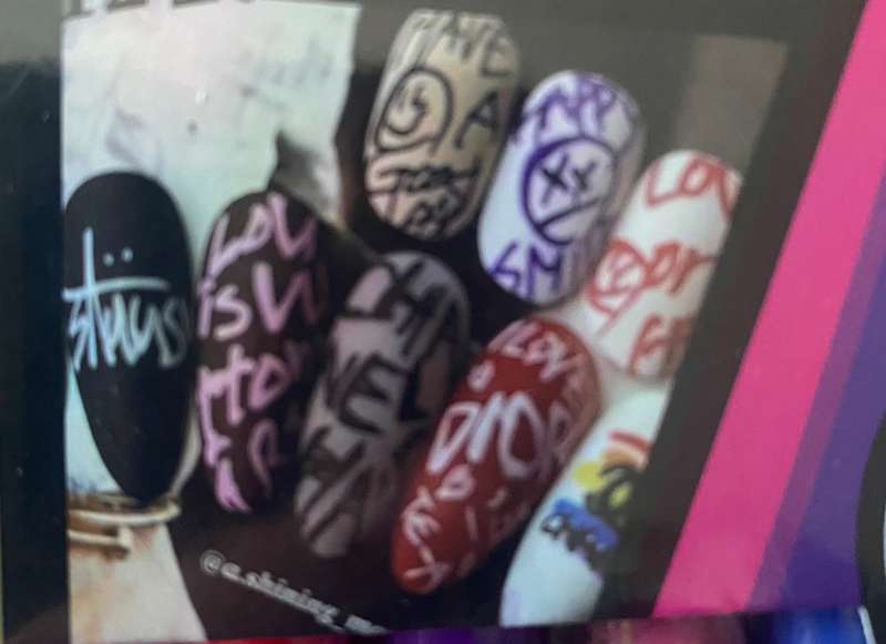 Nail Art Acrylic Graffiti Pens