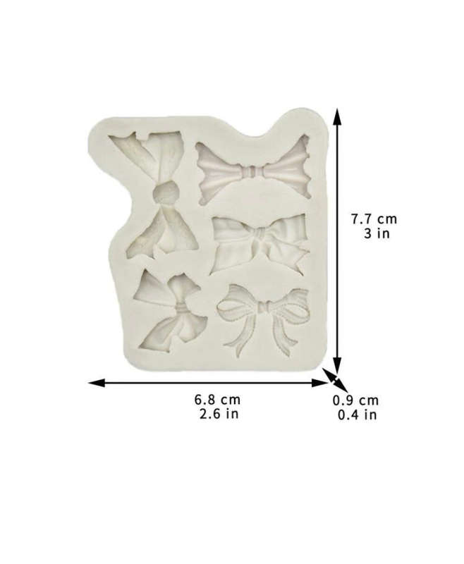 Silicone Mould Bows