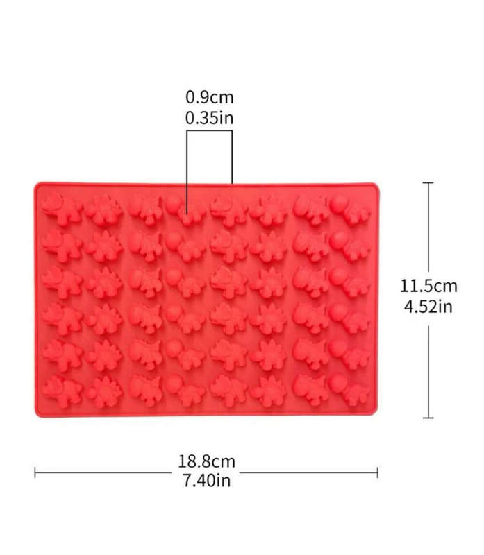 Gummy Dino silicone mould