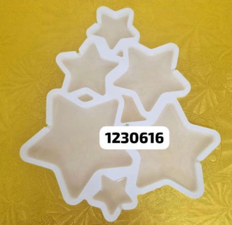 Silicone Mould lollipop Stars
