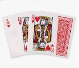 Jumbo Playing Cards 12x17cm