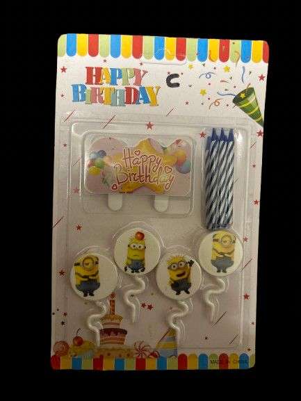 Happy Birthday Character Candle