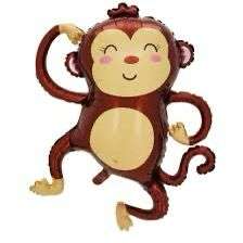 Monkey Foil Balloon 85x89cm