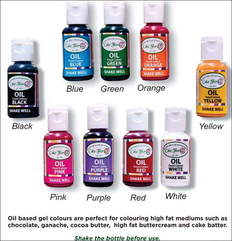 Cake Flora 21g Oil Based Gel Blue
