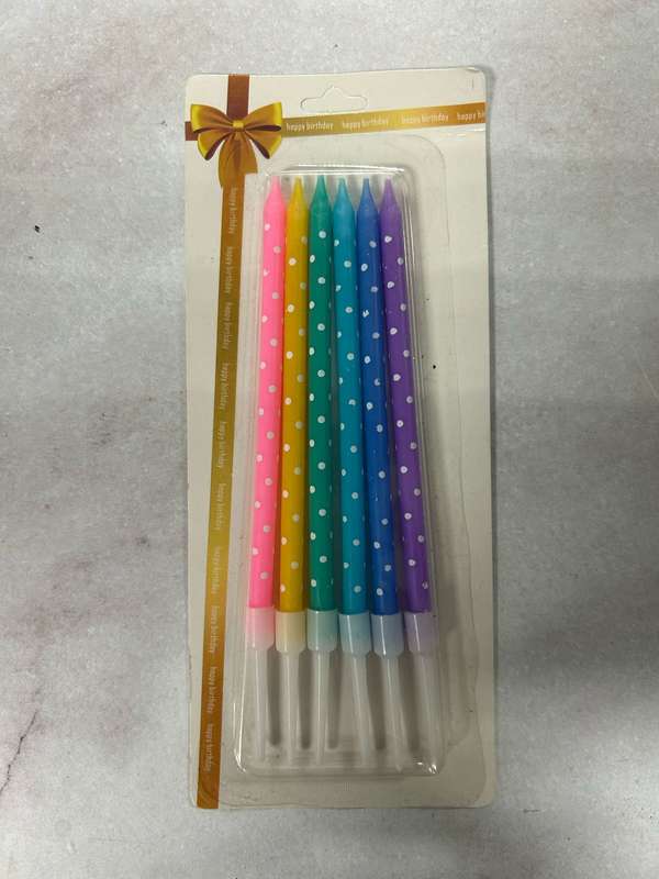 14cm Pastel Cake Candle