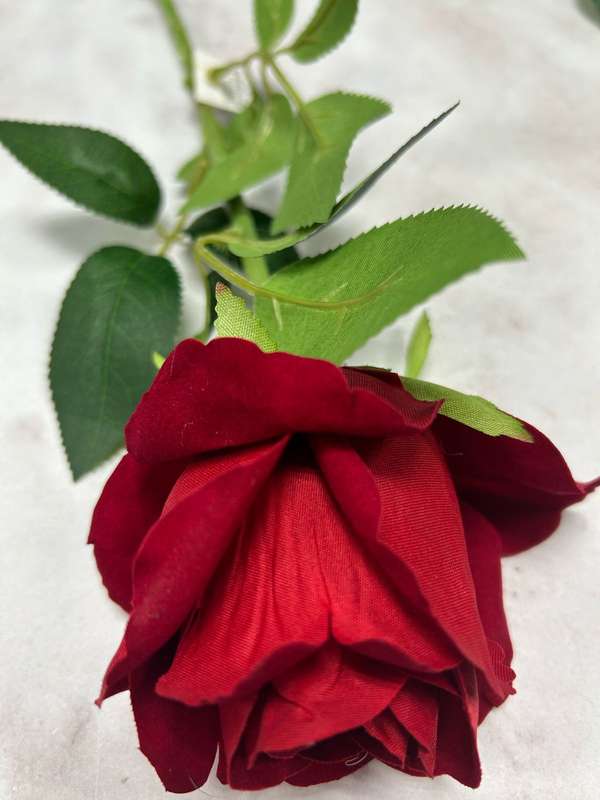 Cake Topper Artificial Rose