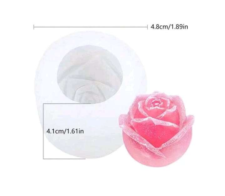 Silicone Mould 3d Rose
