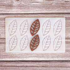 Silicone Mould Chocolate Transfer Leaf