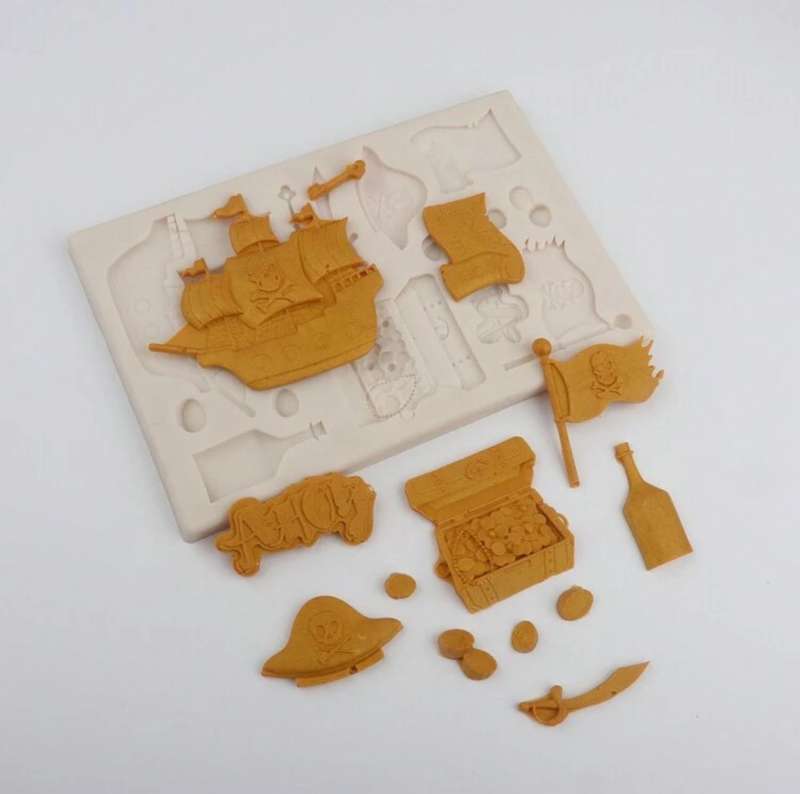 Silicone Mould Pirate Treasure Chest
