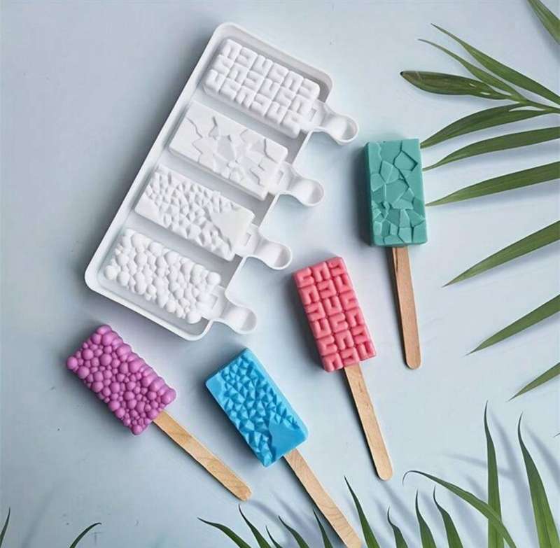 Siliko Mouldce Ice Cream Cakesicle Pattern