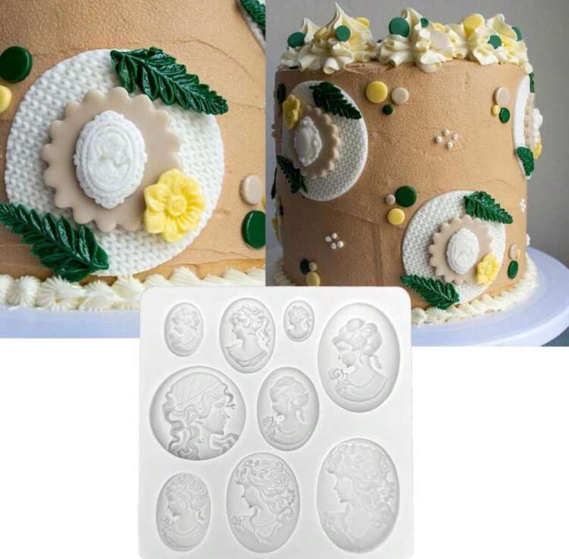 Silicone Mould Cameo