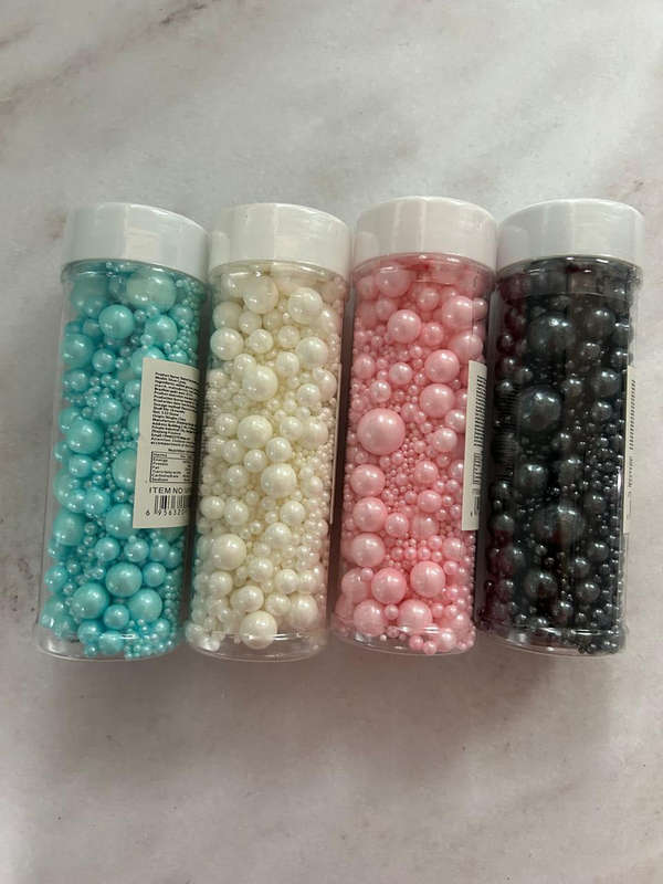 Mixed Sprinkles Pearls 100g