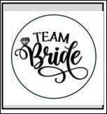 ST016 Team Bride Cupcake Stamp