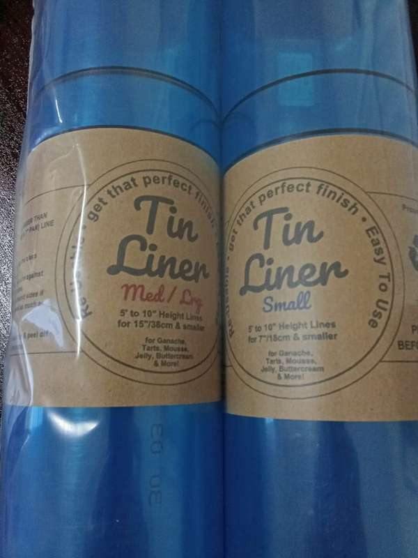 Ganache Tin Liner Set