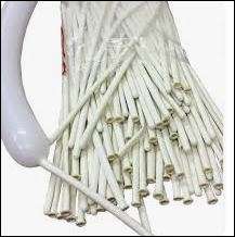100pc Long Balloon White