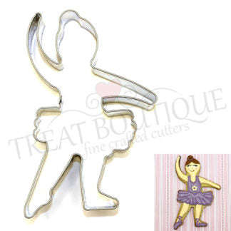Treat Boutique Metal Cookie Cutter Ballerina