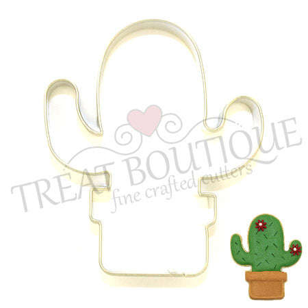Treat Boutique Metal cookie cutter Cactus