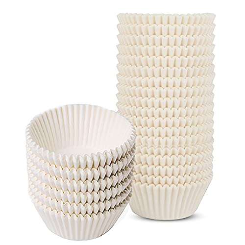 White Cupcake Wrappers 1000pcs