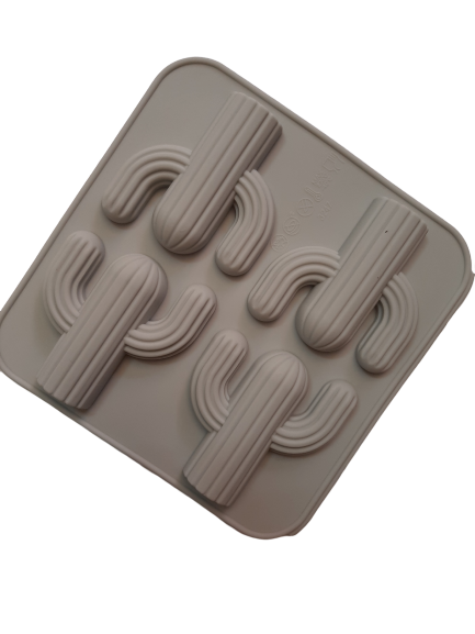 Cactus Chocolate Silicone mousse mould, 5.8x6.1cm