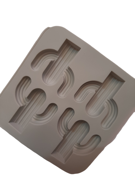 Cactus Chocolate Silicone mousse mould, 5.8x6.1cm