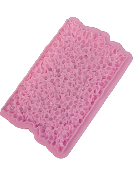 Confetti impression silicone mould B