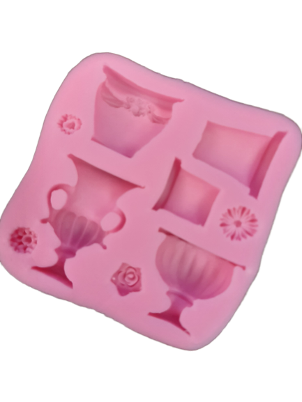Flower Pots Silicone Mould