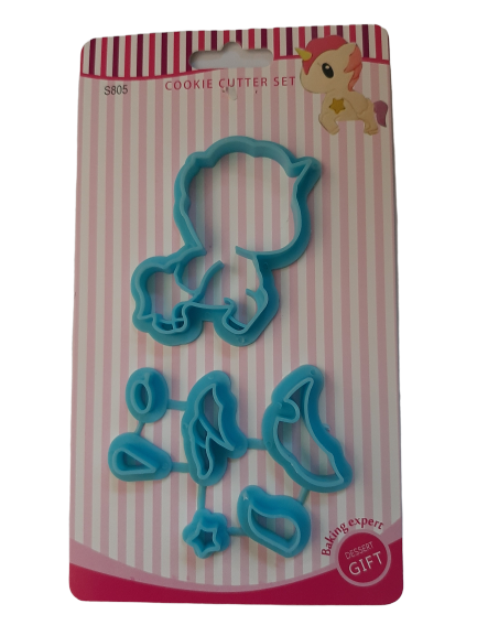 Baby Unicorn Multi Cookie Cutter Set