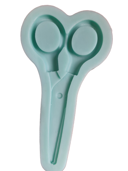 Scissor silicone mould, 12.5x6cm