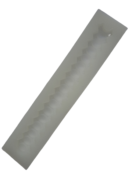 Gem border silicone mould