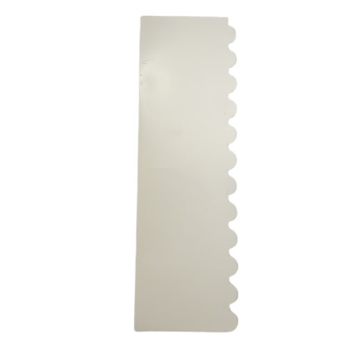 Patterned Side Scraper Ribbed