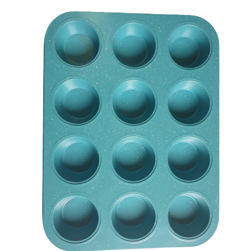 Blue Torqoise Cupcake Pan