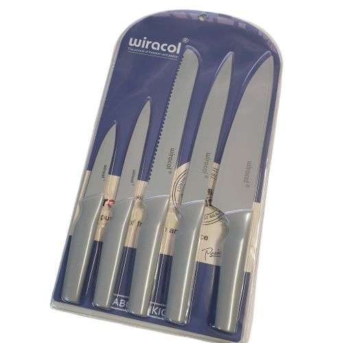 5  Piece Ceramic Kitchen Knife Set