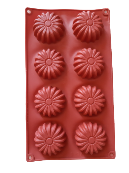 HL-9122 HH, Silicone mould, Soap chocolate fondant, Daisy